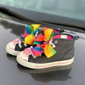 Nickelodeon Jojo Siwa Rainbow Denim High-Top Shoe
